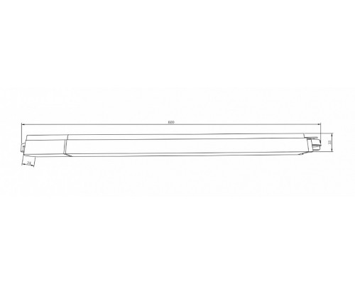 Накладной светильник Maytoni Basis TR000-1-24W4K-W