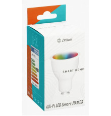 Лампа светодиодная с управлением через Wi-Fi Zetton Smart Wi-Fi Bulb GU10 5Вт 6500K ZTSHLBRGBGU101RU