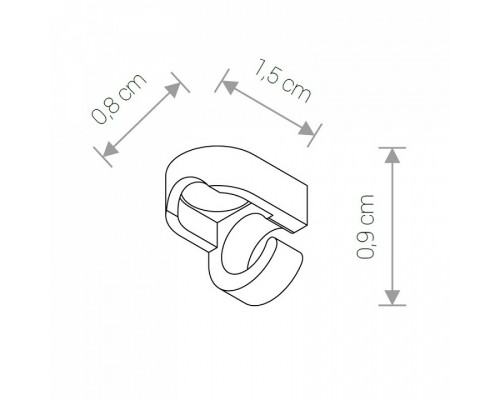 Крепление троса к потолку Nowodvorski Cameleon Mounting B BL 8393