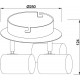 Накладной светильник Deko-Light Indi 348087