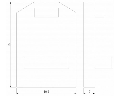 Заглушка для трека Elektrostandard Mini Magnetic a065634