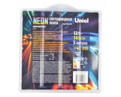 Лента светодиодная Uniel Neon ULS-N02 UL-00009092