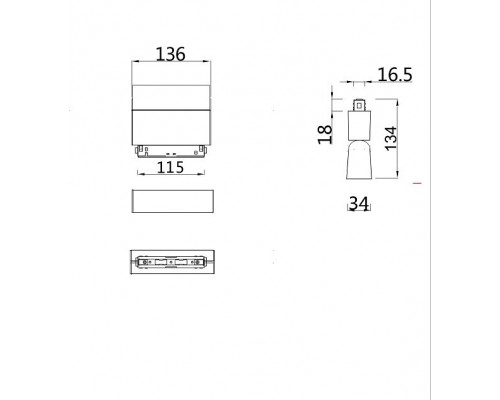 Светильник на штанге Maytoni BASIS TR013-2-10W3K-W