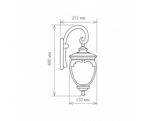 Светильник на штанге Elektrostandard Andromeda a027996