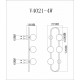 Накладной светильник Moderli Krona V4021-4W