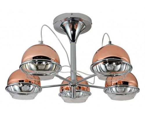 Люстра на штанге LUMINA DECO Veroni LDC 1029-5 R.GD