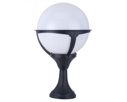 Наземный низкий светильник Arte Lamp Monaco A1494FN-1BK