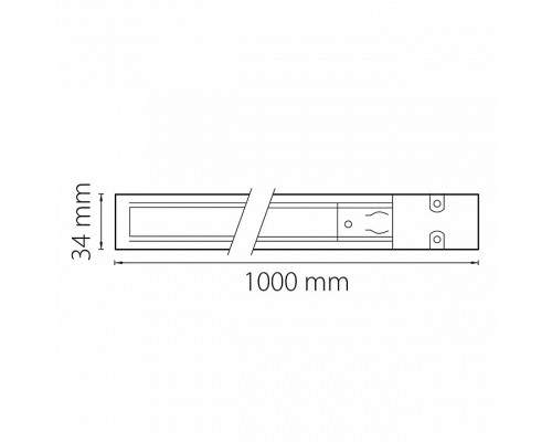 Трек накладной Lightstar Barra 504018