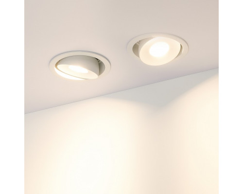 Встраиваемый светильник Arlight CL-SIMPLE-R78-9W Warm3000 (WH, 45 deg) 026868