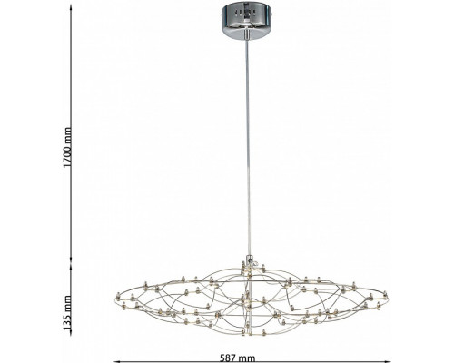 Подвесная люстра Favourite Thinner 4305-6P