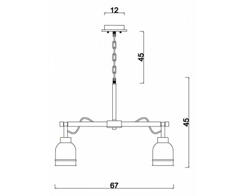 Подвесная люстра Vele Luce Calma VL2122L06