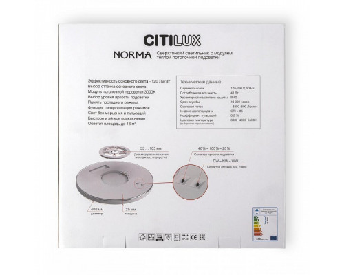 Накладной светильник Citilux Norma CL748400