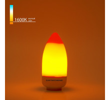 Лампа светодиодная Elektrostandard Лампа пламя E14 3Вт 1600K a055882