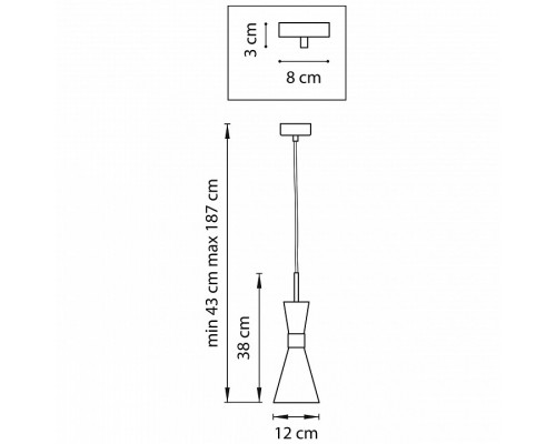 Подвесной светильник Lightstar Dumo 816011