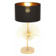 Настольная лампа декоративная LUMINA DECO Fabi LDT 5534 GD+BK