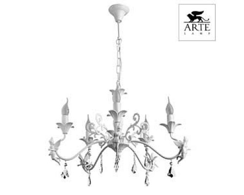 Подвесная люстра Arte Lamp Angelina A5349LM-5WH