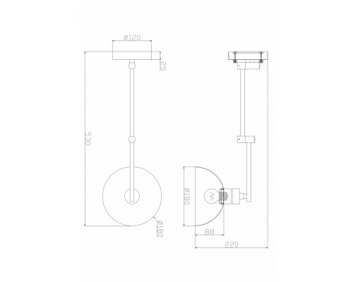 Бра Freya Cover FR5290WL-01B