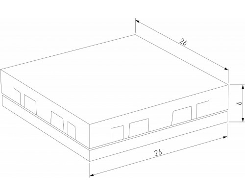 Соединитель X-образный для треков накладных Elektrostandard Flat Magnetic a063738