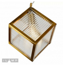 Подвесной светильник iLamp Square 8970-1B GLD