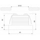 Встраиваемый светильник Elektrostandard 15268/LED a056018