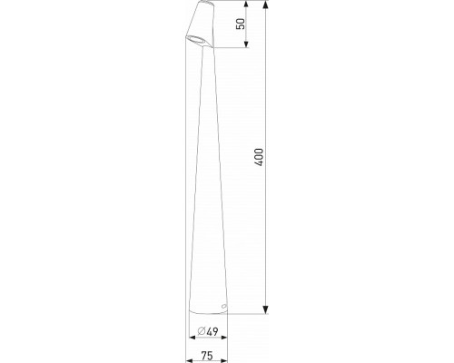 Настольная лампа декоративная Elektrostandard Elite Elite черный (TL70250)