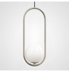 Подвесной светильник Imperiumloft Matthew Mccormick Hoop Silver Mila Pendant HOOP-B01