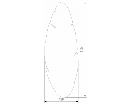 Накладной светильник TK Lighting Hoja 4678 Hoja Wood