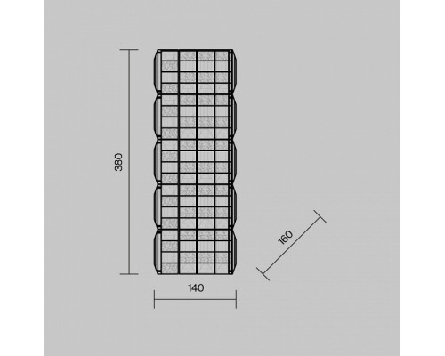 Накладной светильник Maytoni Castello MOD335WL-L20CH3K