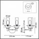 Бра Lumion Madonna 6554/2W