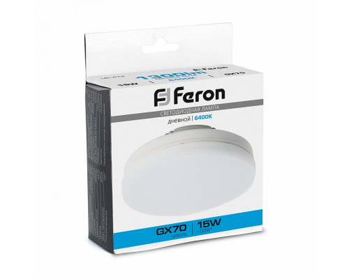Лампа светодиодная Feron LB-472 GX70 15Вт 6400K 48305