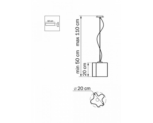 Подвесной светильник Lightstar Nubi 802110