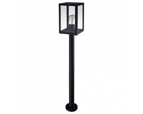 Наземный высокий светильник Arte Lamp Belfast A4569PA-1BK