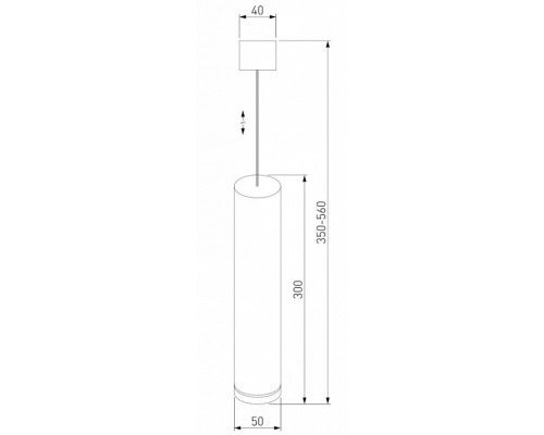 Подвесной светильник Elektrostandard Glory a044001