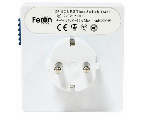 Розетка с таймером Feron TM32 23203