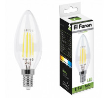 Лампа светодиодная Feron LB-58 E14 5Вт 4000K 25573