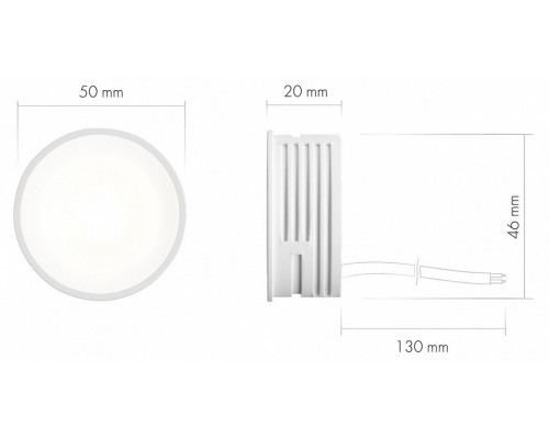 Модуль светодиодный Denkirs Slim LED DK4000-7W-M