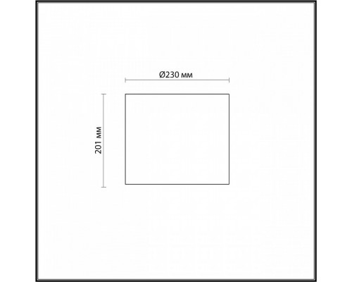 Плафон стеклянный Odeon Light Tower 4889/1S