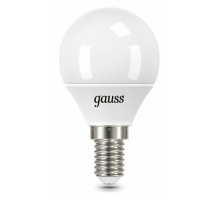 Лампа светодиодная Gauss Шар E14 9.5Вт 6500K 105101310