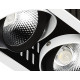 Встраиваемый светильник Ambrella Light Classic T81 T813 BK/CH 3*12W 4200K