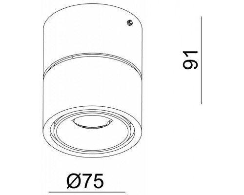 Накладной светильник Deko-Light Uni 348122