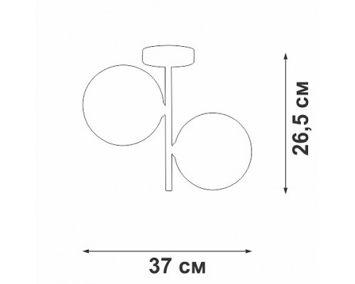 Светильник на штанге Vitaluce V29350 V29350-8/2PL