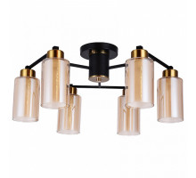 Потолочная люстра Arte Lamp Leo A7027PL-6BK