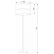 Торшер TK Lighting Linobianco 5241 Linobianco