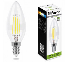Лампа светодиодная Feron Saffit LB-166 E14 7Вт 4000K 25871