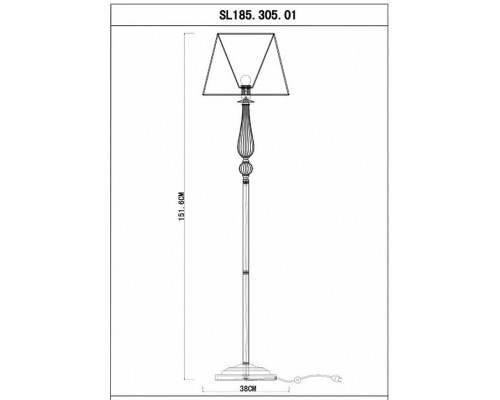 Торшер EVOLUCE Grazia SL185.305.01