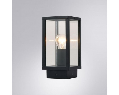 Наземный низкий светильник Arte Lamp Pot A1631FN-1BK