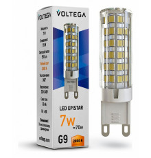 Лампа светодиодная Voltega 703 G9 7Вт 2800K 7036