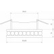 Встраиваемый светильник Elektrostandard Annuli a049338