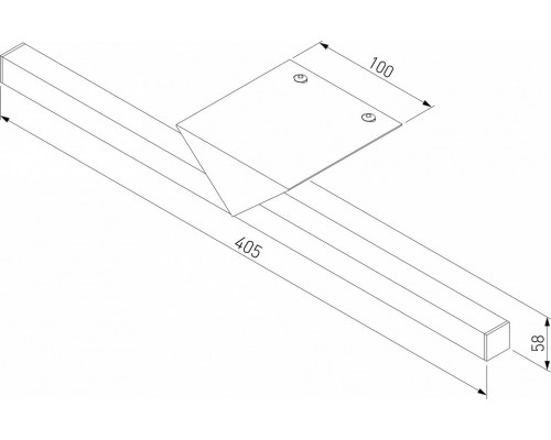 Подсветка для зеркала Elektrostandard Delta a058169