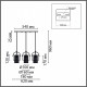 Подвесной светильник Lumion Jane 6593/3A